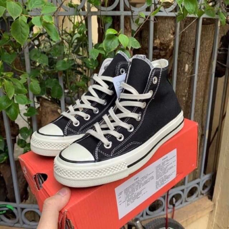 Giầy Thể Thao Converse Trắng Cổ Cao 1970s Cao Cấp - Giày Thể Thao Nam Nữ