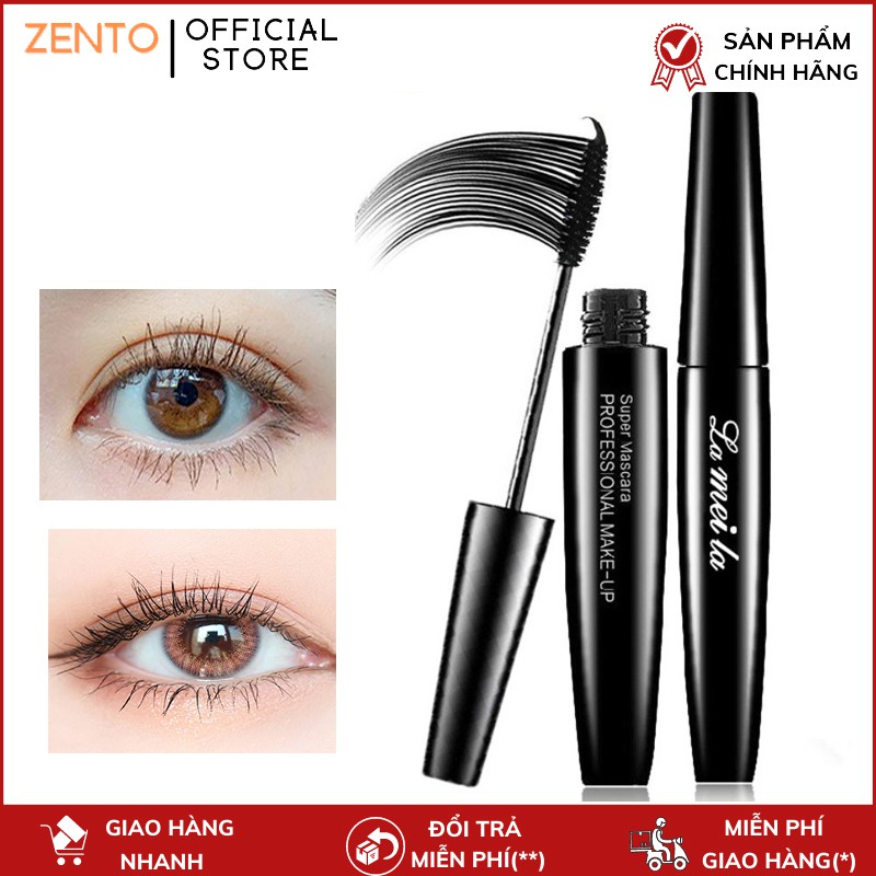 Mascara Lameila chuốt mi cao cấp làm cong dài dày mi tự nhiên ZENTO