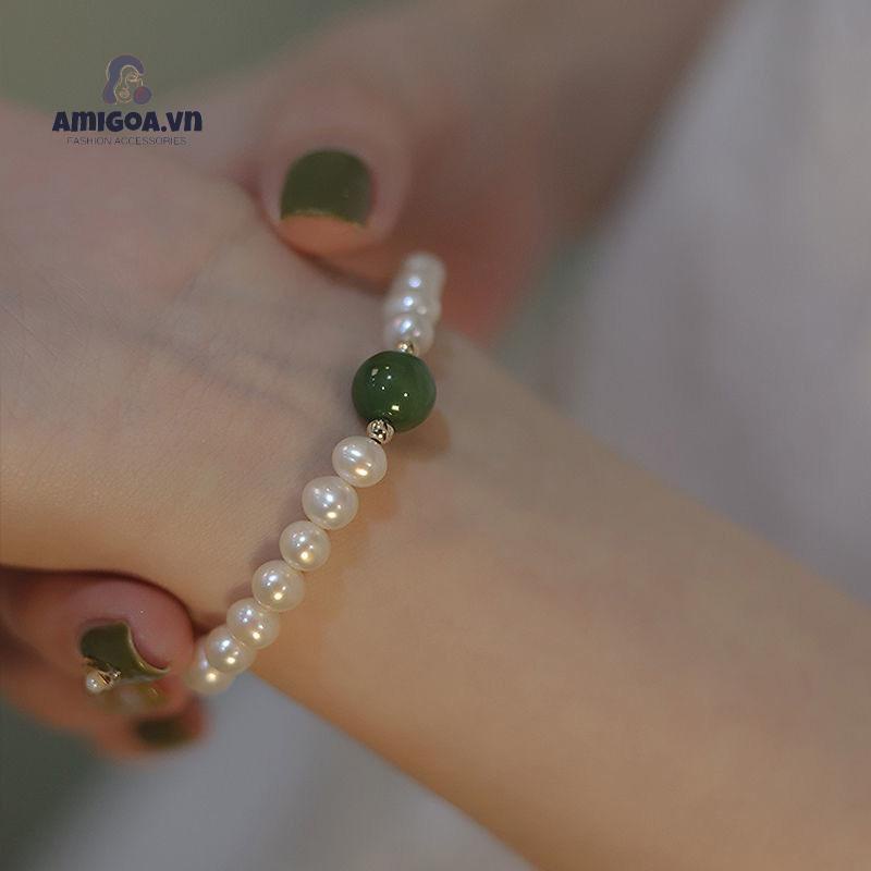 ✨✨Vòng Tay Đính Hạt Ngọc Trai Cao Cấp Dành Cho Nữ