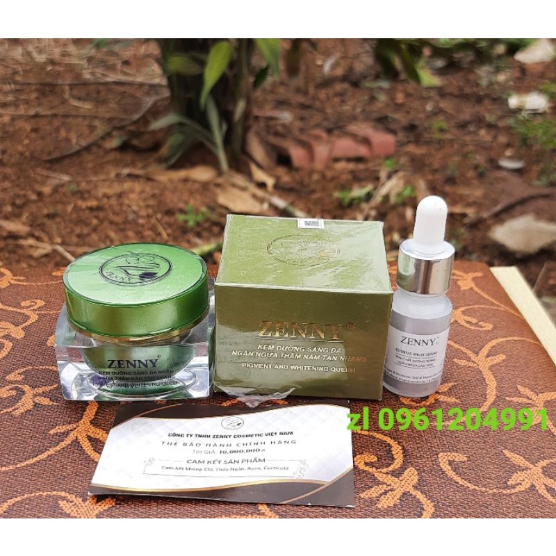 kem đêm zenny  chính hãng  (sỉ từ 3 bộ )tặng serum , sữa rửa mặt