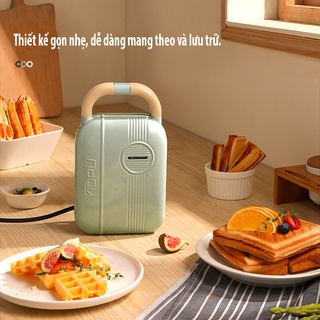 Máy kẹp sandwich, nướng bánh mỳ, Rán Trứng, Làm Đồ Ăn Sáng Nhanh Chóng, Máy Kẹp Nướng 2 Mặt đa năng tiện dụng Vt168