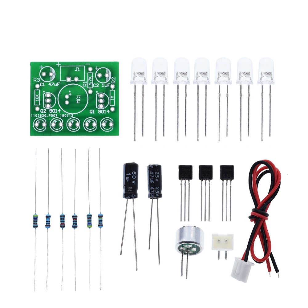 Bộ Bo Mạch Điều Khiển Âm Thanh Điện Tử 3v-5.5v Có Đèn Led | BigBuy360 - bigbuy360.vn