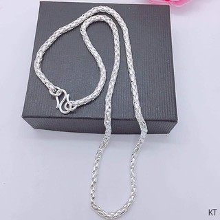 Dây chuyền bạc ta cho bé - Dây dừa