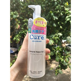 Gel tẩy tế bào chết Cure Natural Aqua 250g NHẬT BẢN - Loại bỏ da chết, da sáng khoẻ mịn màng