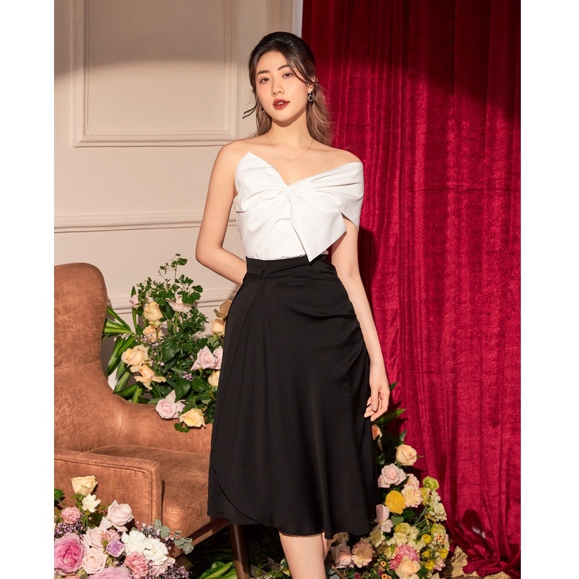 OLV - Chân váy Della Black Skirt