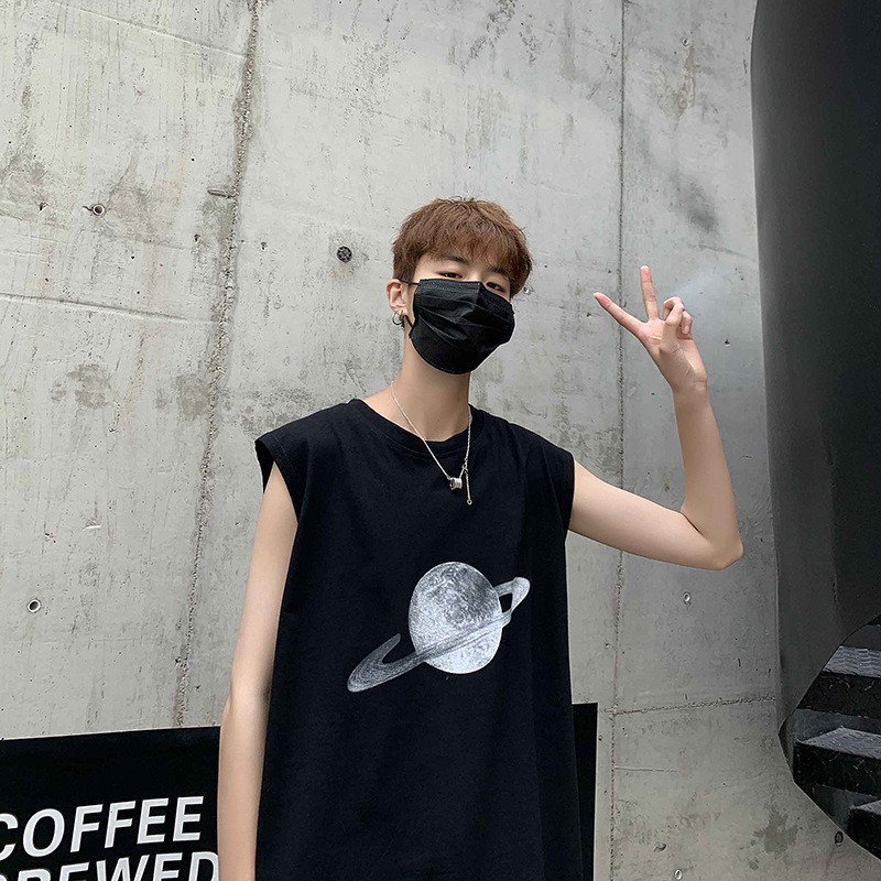 Áo tank top nam, áo ba lỗ form rộng thể thao tập gym thời trang đẹp giá rẻ freeship mã AT11
