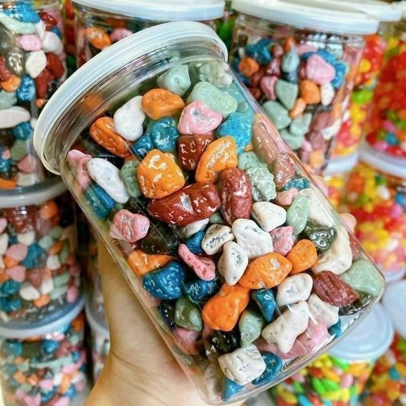 500GR Kẹo sỏi đá socola NHII FOOD thực phẩm sạch nhà làm