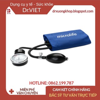 [Chính hãng]Máy đo huyết áp cơ microlife AG1-10 - Trang bị túi hơi, bóng bớp và van xả chất lượng cao -Bảo hành 24 tháng