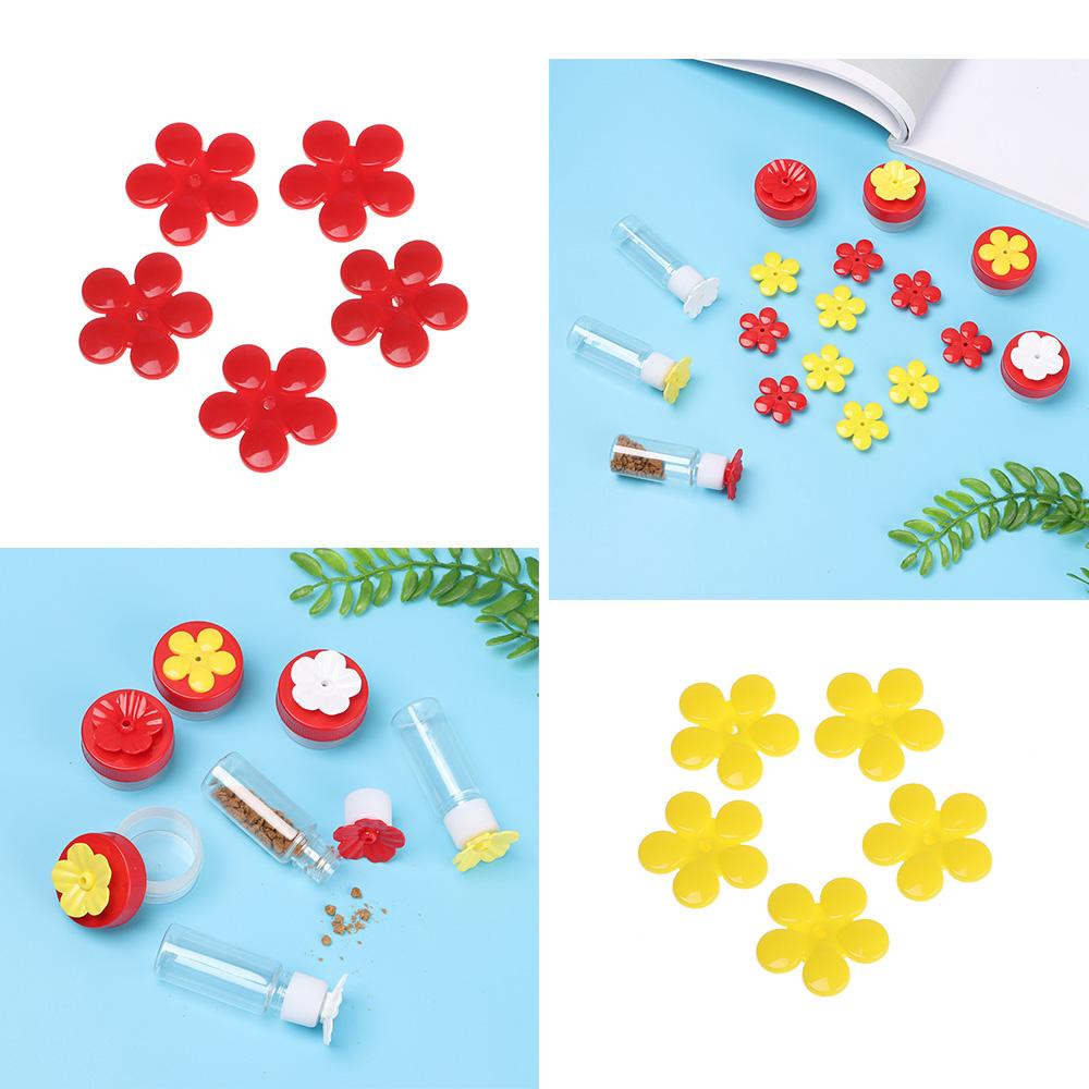 Dụng Cụ Đựng Thức Ăn Cho Chim Hình Bông Hoa / Chim Ruồi Sáng Tạo Tự Nhiên Dễ Sử Dụng