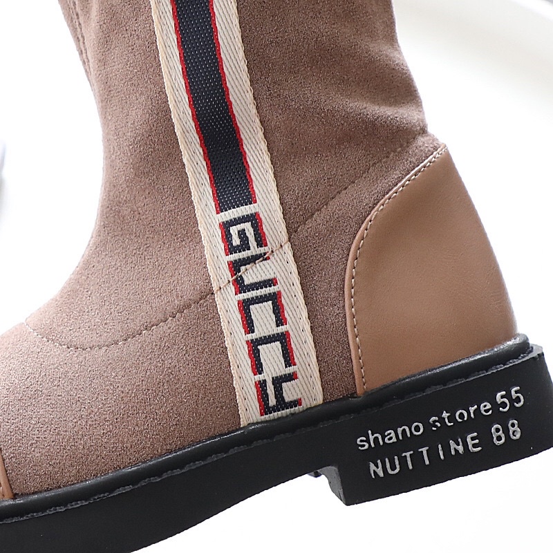 Sale Boot đùi bé gái da lộn mềm,hàng loại 1 có ảnh thật shop chụp