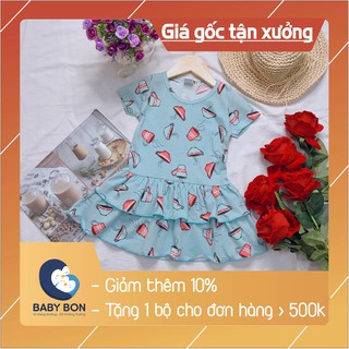 [COTTON HÀN] Váy Công Chúa Đuôi Cá 2 Tầng Bé Gái Cực Đẹp Giá Xưởng