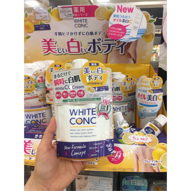 kem dưỡng trắng White conc CC cream