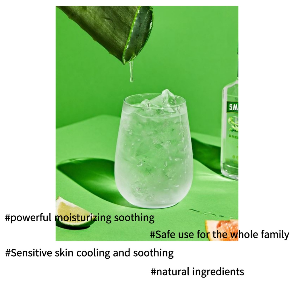 Aloe Soothing Gel 200ml│Gel Lô Hội Làm Dịu Da 200ml│Bộ Đồ Chơi Nhân Vật Hoạt Hình Manyo │Tinh Chất Dạng Ống Tiêm Giúp Làm Sạch Da Mặt / Toner / Dầu Gội Đầu Tiện Dụng