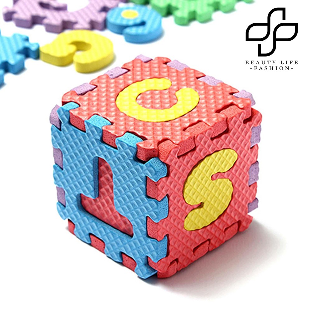 【NEW】36 Pcs/Set Child Kids Novelty Alphabet Number EVA Puzzle Foam Teaching Mats Toy
