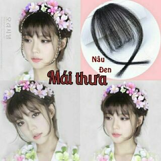 Tóc mái  giả