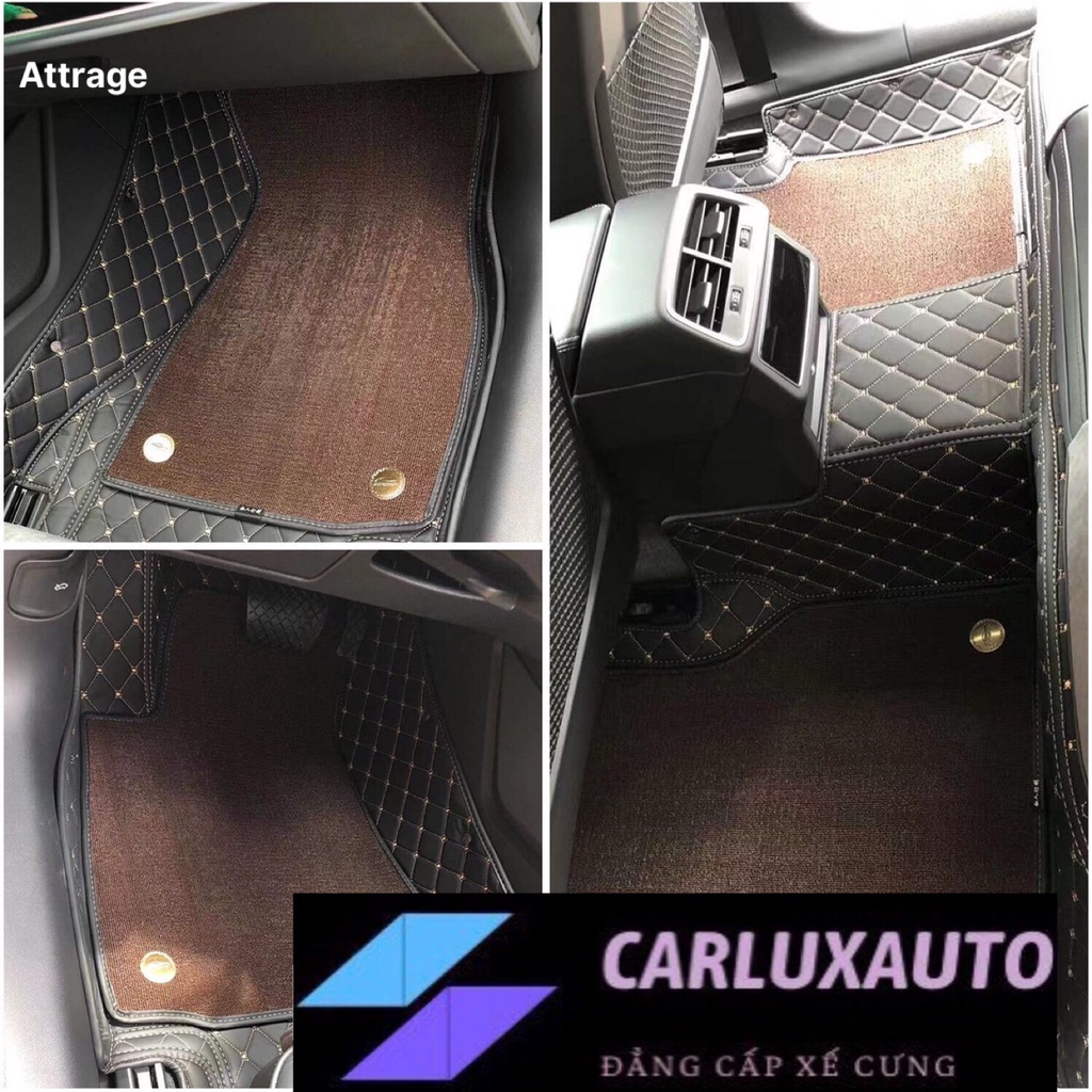 Thảm lót sàn ô tô 5d 6d cao cấp cho Mitsubishi Attrage