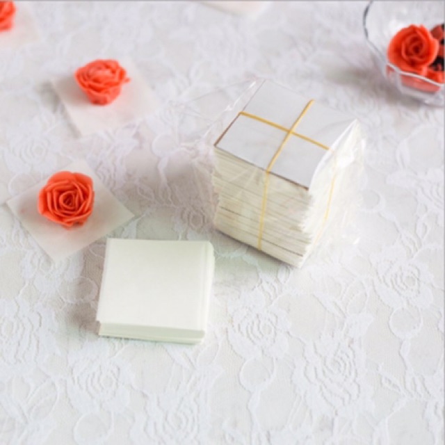 Giấy nến lót bắt kem hoa (500 tờ)