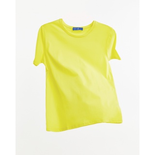 TheBlueTshirt - Áo Thun Nữ Tay Ngắn Màu Vàng - Daily Sunbeam T