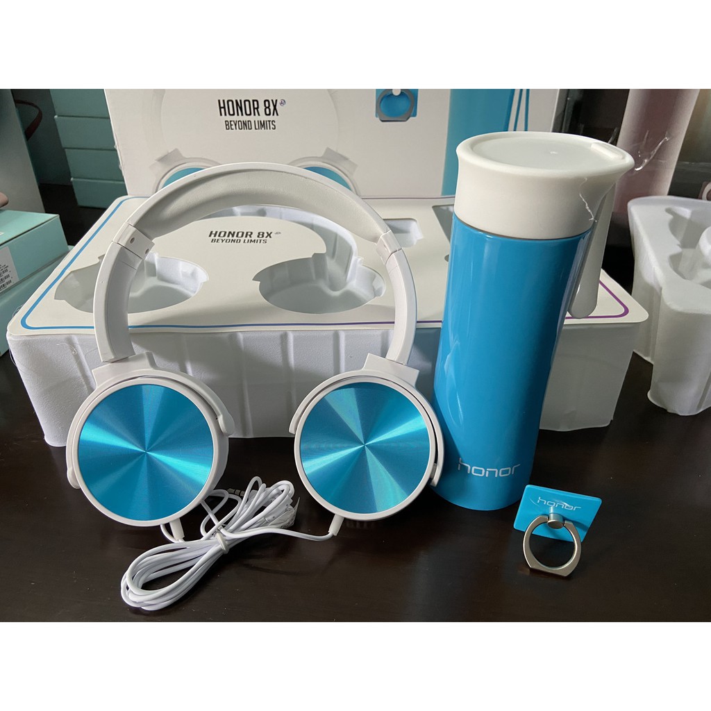 ComBo Bình Giữ Nhiệt + Tai Nghe HVW 607 + Đế giữ điện thoại