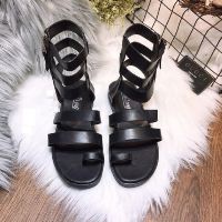 Sandal Nữ 🌸FREESHIP🌸 Sandal Nữ Chiến Binh Xỏ Ngón Khóa Cạnh Cao Cổ KN95