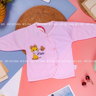 Áo Dài Tay Sơ Sinh Cotton Cao Cấp