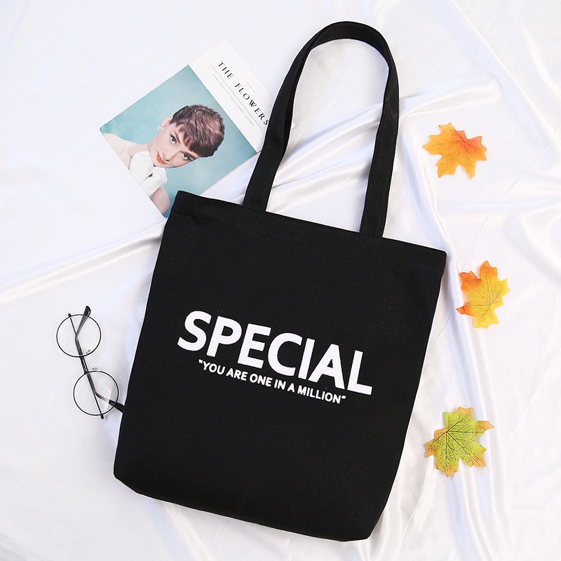 TÚI TOTE VẢI CANVAS SPECIAL CÓ KHÓA MIỆNG