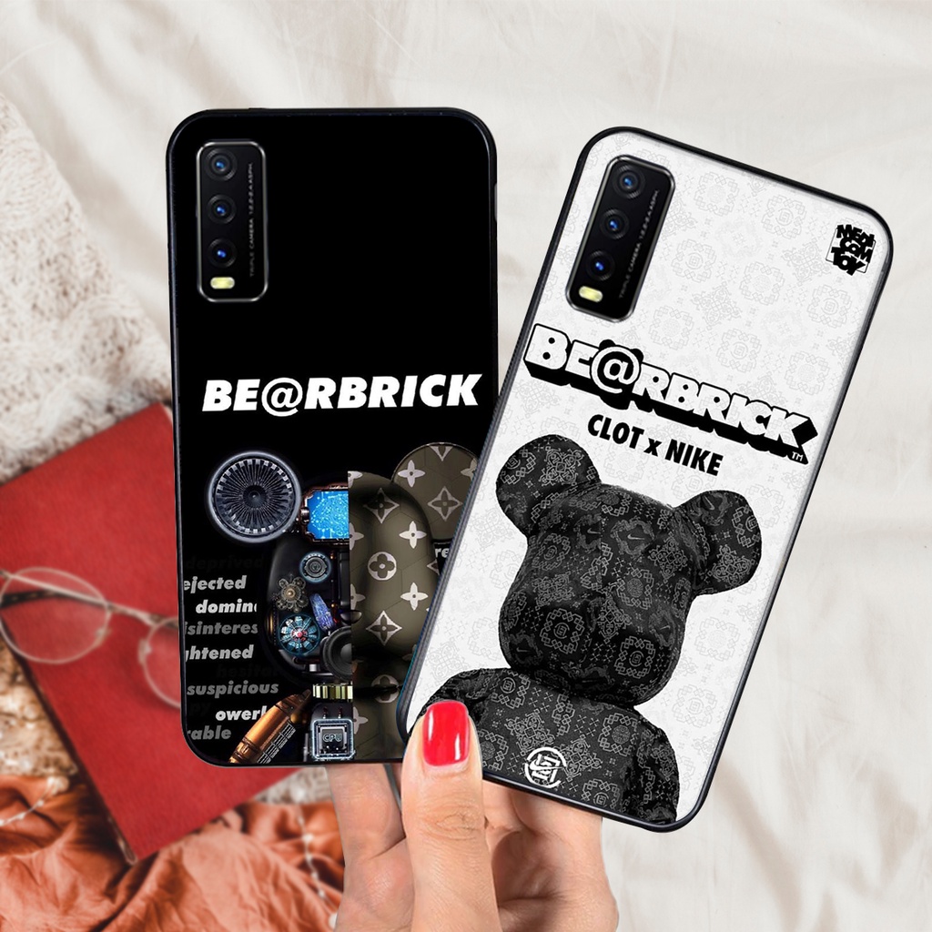 Ốp lưng điện thoại Vivo Y12S - Vivo Y20 - Vivo Y20S - Vivo Y51 2020 bearbrick đa djang mẫu mã-ship toàn quốc