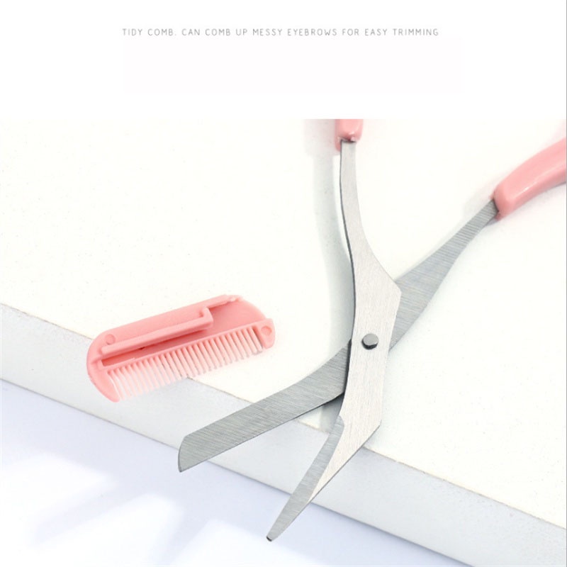 Kéo tỉa lông mày bằng thép không gỉ cho người mới bắt đầu