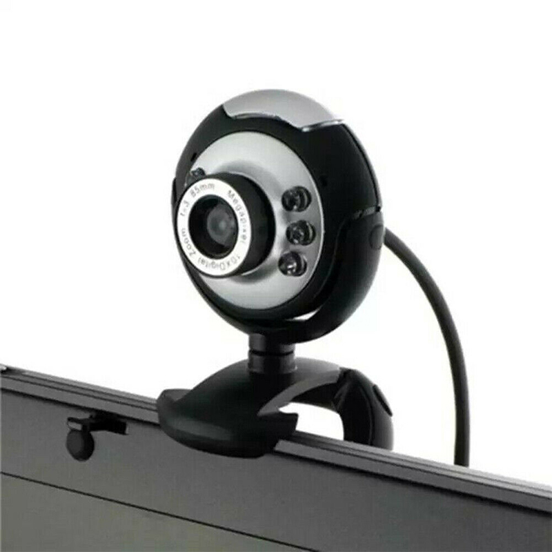 Webcam Mini 6 Đèn Led Usb 2.0 Cho Xp / Vista / Wins 7 10 / Skype / Mac Bt Pxmall