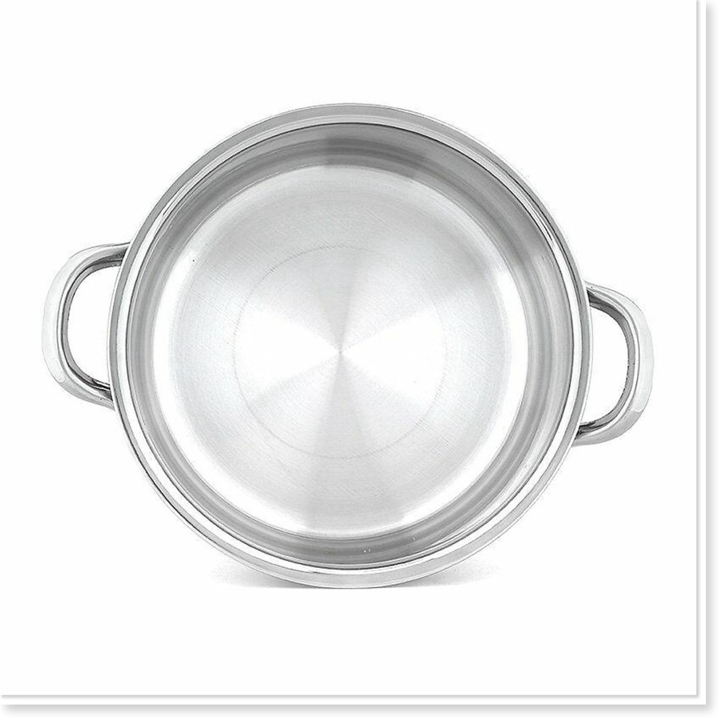 Nồi inox Vietcook nắp inox 3 đáy- size 24cm