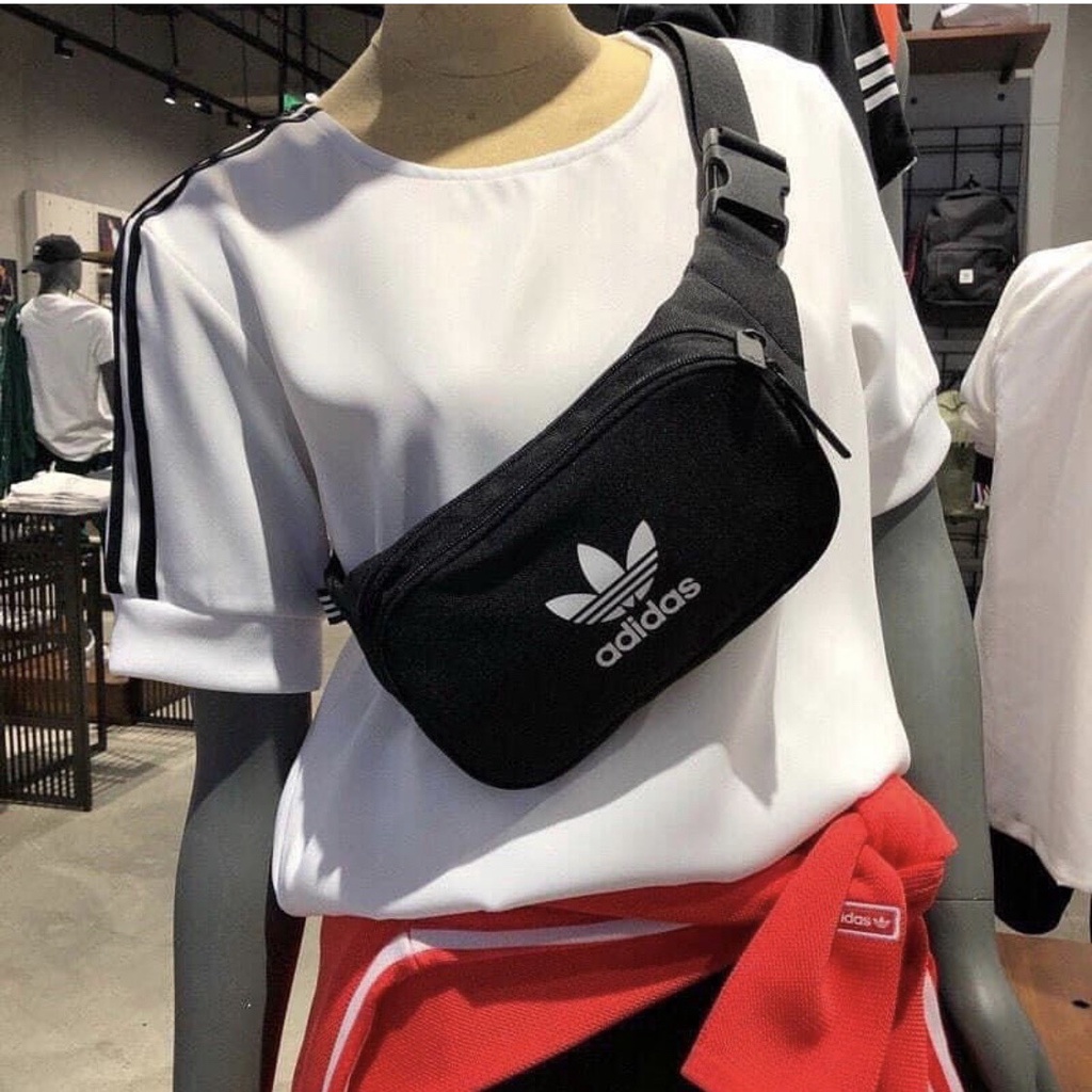⚡️  Túi bao tử Adidas ORIGINALS ESSENTIAL CROSSBODY BAG - DV2400  - CAM KẾT CHẤT LƯỢNG