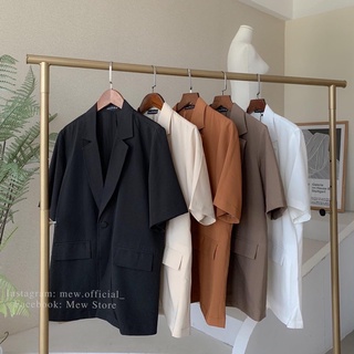 Blazer cộc tay nhiều màu MEW (có video)