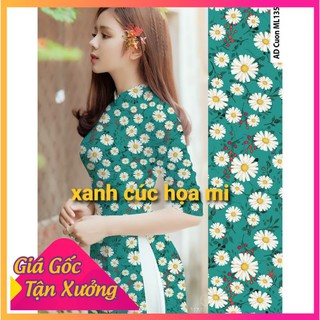 [SALE SẬP SÀN] Áo dài hoa nhí ❤️FREESHIP❤️ Áo dài dáng truyền thống 2 tà cao cấp