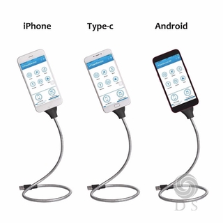 Đế Sạc Đứng Linh Hoạt Cho Iphone Android Type-C
