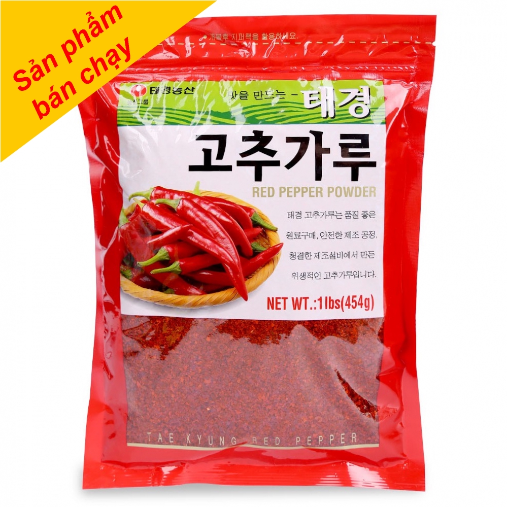 Bột Ớt Hàn Quốc Red Pepper Powder 454g - 500g