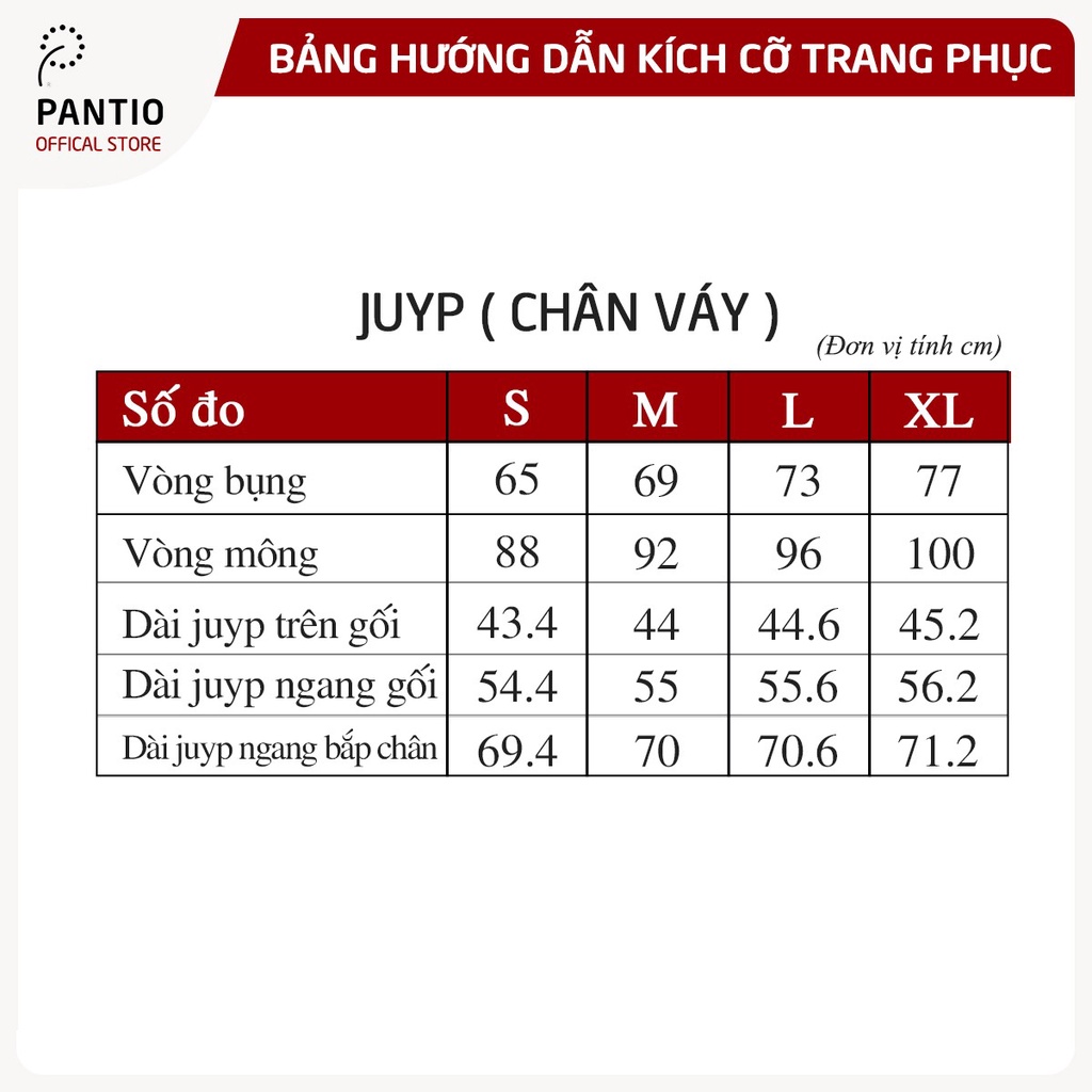 Chân váy dạ chất dày hoạ tiết caro FJN9381 - PANTIO