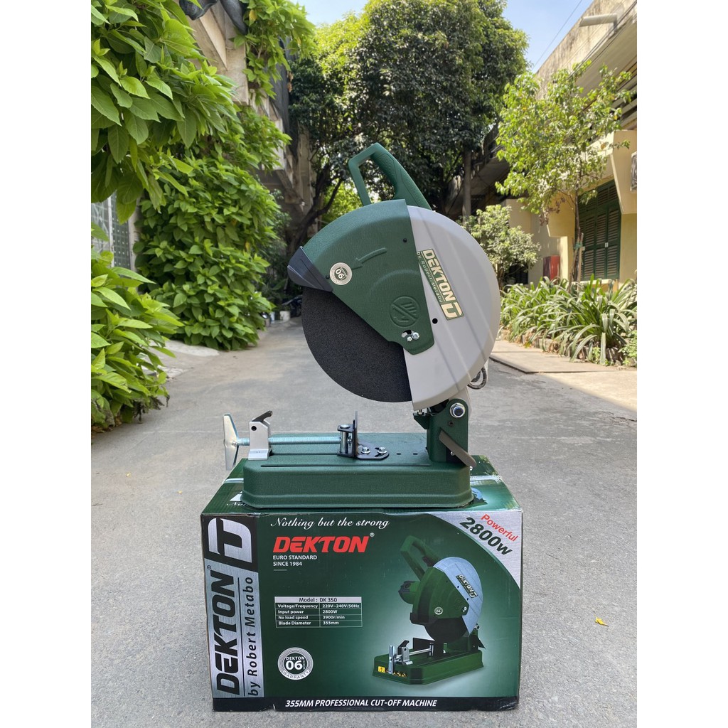 MÁY CẮT SẮT DEKTON 355MM 2800W BẢO HÀNH 12 THÁNG