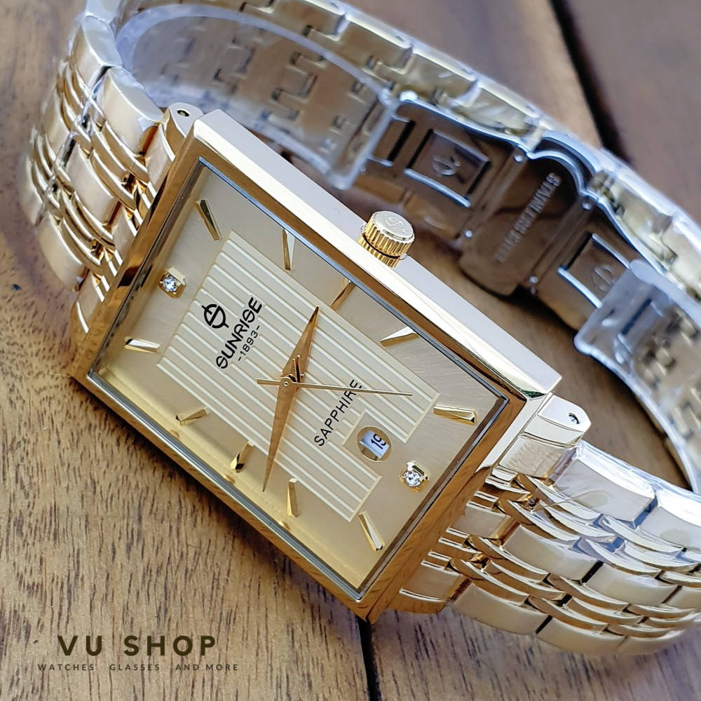 Đồng hồ nam SUNRISE 1190SA - Kính Sapphire