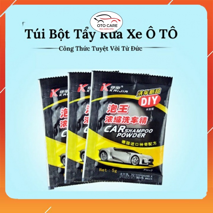 Bột Rửa Xe Ô Tô Shampoo Powder