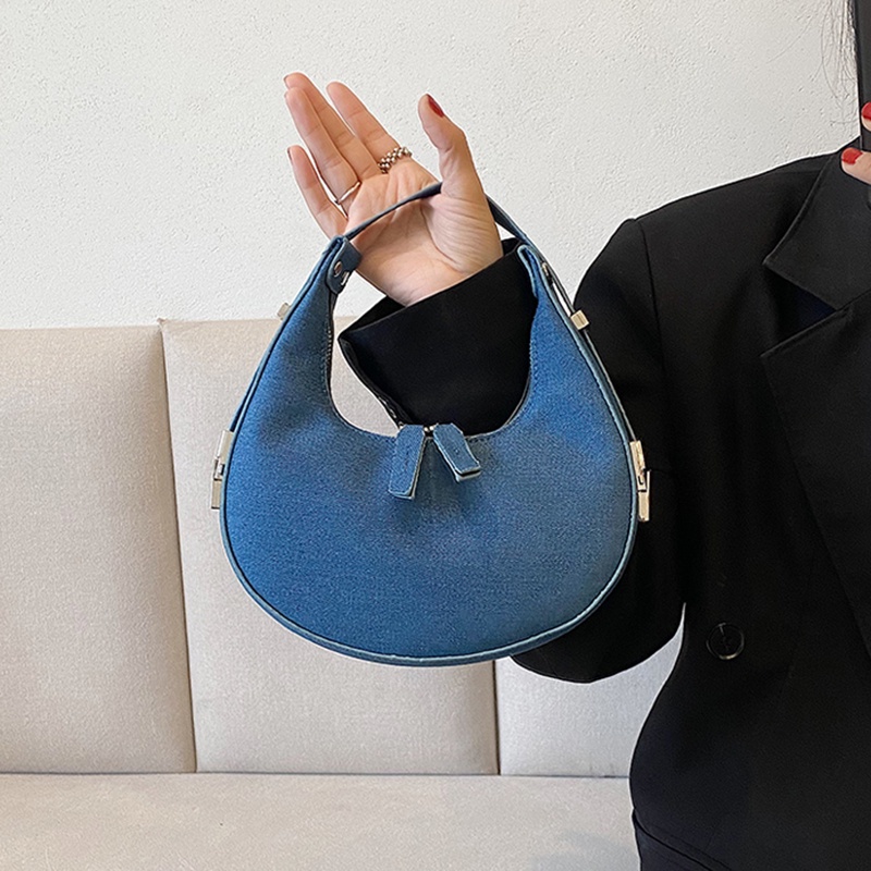 IELGY Túi Đeo Vai Họa Tiết Mặt Trăng Chất Lượng Cao Phong Cách Pháp Dành Cho Nữ