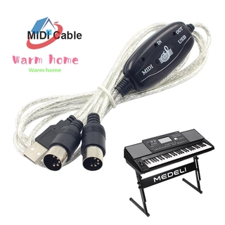 Cáp Chuyển Đổi Midi Sang Usb Cho Máy Tính