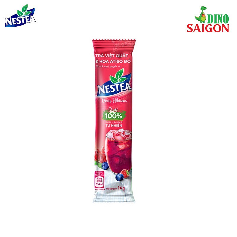 Combo 2 Hộp Trà Nestea vị Hoa Quả và Việt Quất & Hoa Atiso Đỏ