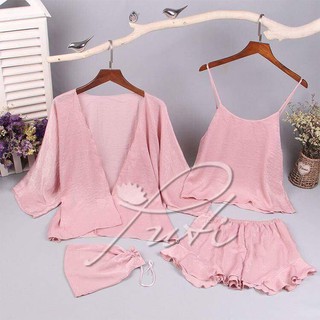 Set 4 món lụa tuyết