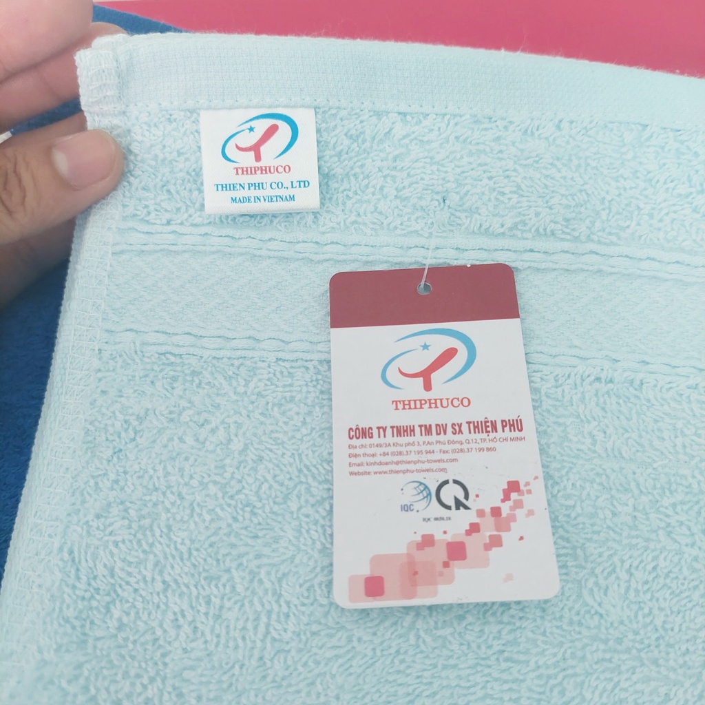 [COMBO 1 KHĂN TẮM + 1 KHĂN TAY + 1 KHĂN MẶT] Khăn Cotton Siêu Thấm Hút Thiện Phú SML367 Mềm Mịn Hút Ẩm Tốt