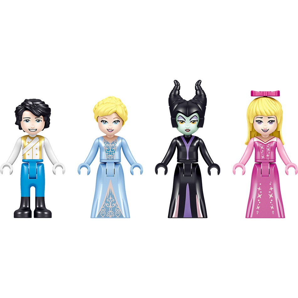 Bộ Đồ Chơi Lắp Ráp lego Công Chúa Thiên Đường 4 Trong 1 Tiêu Chuẩn Làm Quà Tặng Sinh Nhật Cho Bé lego