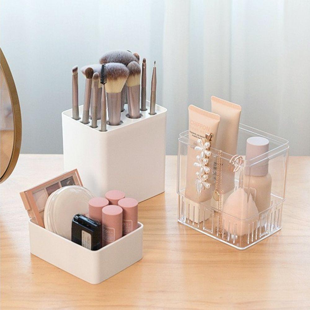 OCEANMAP Hộp Đựng Cọ Trang Điểm / Mascara / Son Môi Chất Lượng Cao Siêu Bền