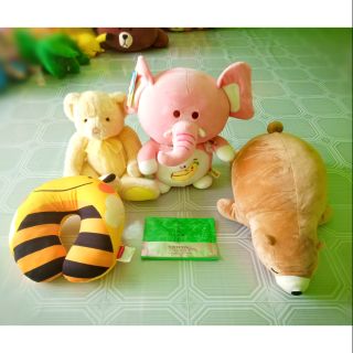 Voi miniso và gấu nằm miniso