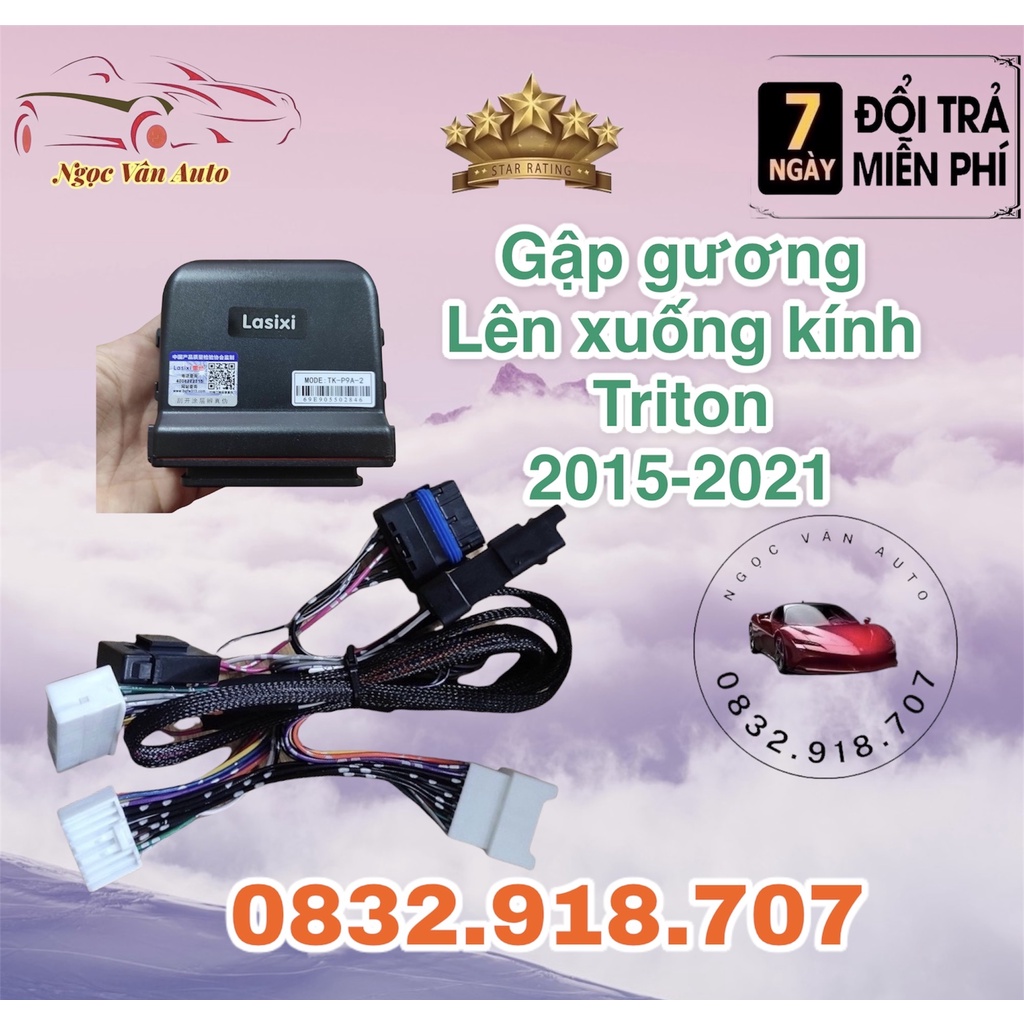 Tự động gập gương lên xuống kính Triton 2015 - 2021 Hãng Lasixi