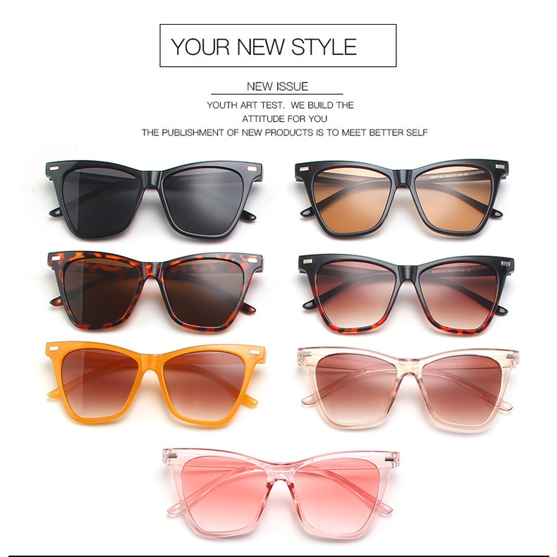 Kính Mát Mắt Mèo Thời Trang Cho Nữ