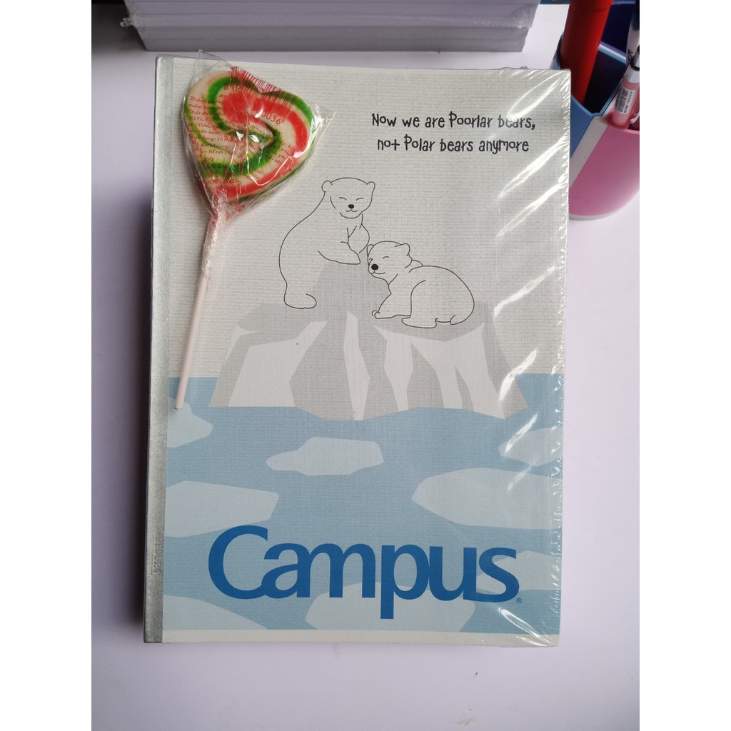 Vở Campus KN có chấm POLAR BEAR 80tr